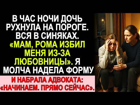 Видео: В час ночи дочь рухнула в синяках  муж избил ради любовницы