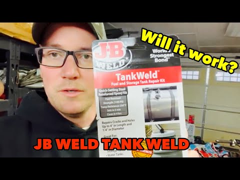 Видео: JB Tank Weld Работает ли это?