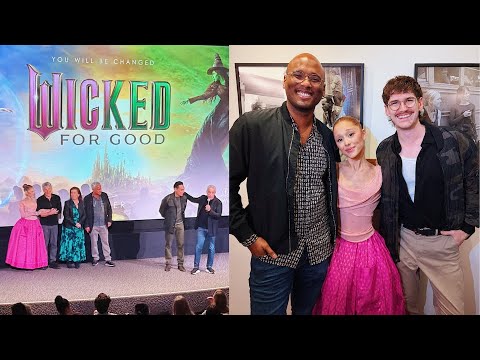 Видео: МЫ ПОСМОТРЕЛИ «WICKED: WOOD»! И ВСТРЕТИЛИ Ариану Гранде! | Подкаст Sentimental Men