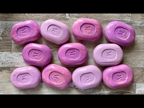 Видео: ASMR SOAP| Cutting colored soaр | Soap Carving| Резка крашенного мыла