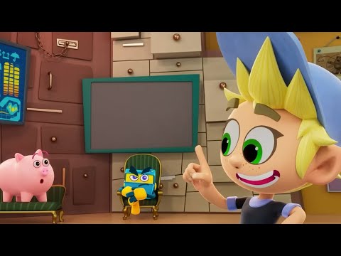 Видео: Живой гараж - Свинка-копилка (28 серия) Мультфильмы для детей