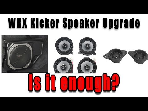 Видео: Обзор обновления акустической системы WRX Kicker: стоит ли оно того?