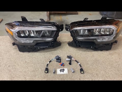 Видео: Обновление и установка светодиодных фар OEM #Toyota #Tacoma 2020 на мой Tacoma 2019 года