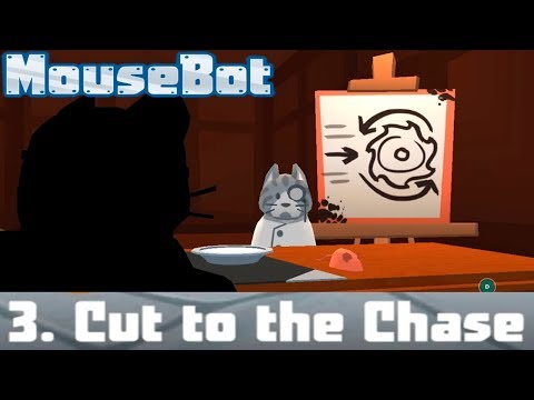 Видео: MouseBot Побег Мышки Робота из Лаборатории #3 В Погоню! Детское игровое Видео Let's Play