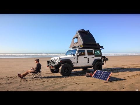 Видео: Проезд по шоссе 101 — кемпинг на побережье Орегона