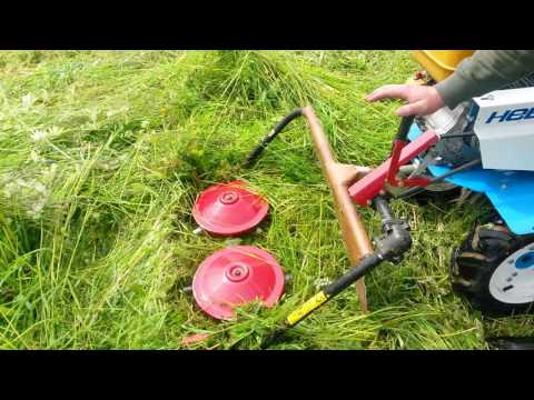 Видео: Роторная косилка