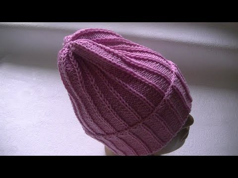 Видео: Вязание шапки "Тыковка"