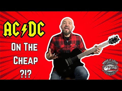Видео: Может ли этот Gretsch Streamliner Jet Club за 189 долларов звучать как AC/DC???