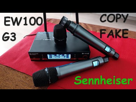 Видео: Sennheiser  EW100 G3 Fake Реплика!!! Обзор / разбор / замер / тест.