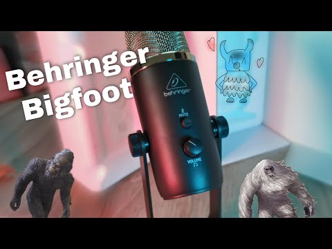 Видео: Обзор / тест USB микрофона Behringer BIGFOOT (сравнение с Behringer TM1 и Blue Yeti)