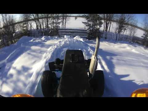 Видео: Мтз 82. Чистка снега 2020.