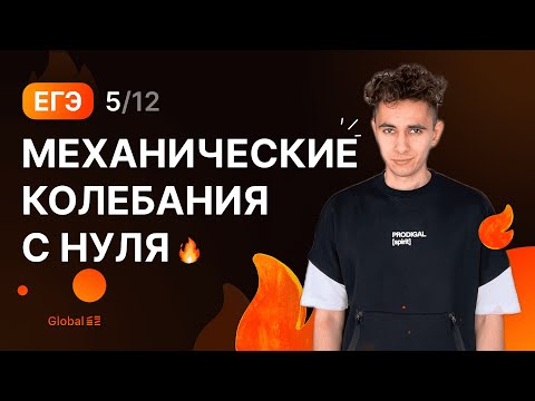 Видео: МЕХАНИЧЕСКИЕ КОЛЕБАНИЯ С НУЛЯ | Финальный Курс ЕГЭ 2024 | Эмиль Исмаилов - Global_EE