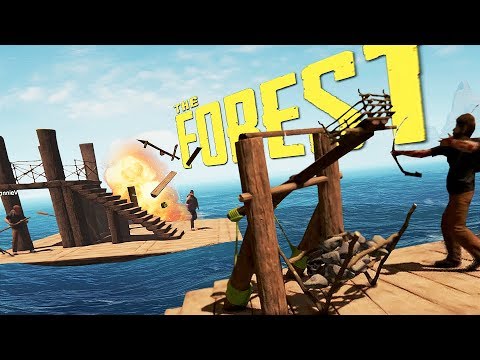 Видео: МОРСКОЙ БОЙ в The Forest