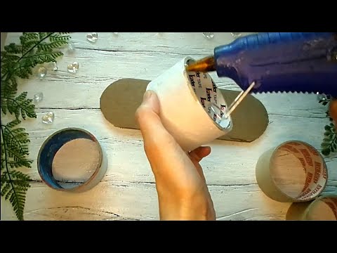 Видео: ВЫ НЕ ПОВЕРИТЕ, КАКУЮ КРАСОТУ Я СДЕЛАЛА ИЗ БОБИН ОТ СКОТЧА И КАРТОНА! #DIY