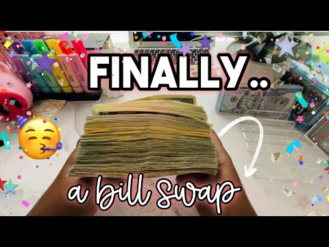Видео: НАКОНЕЦ-ТО пришло время обменять мои сбережения на стодолларовые купюры! 💵 | День обмена крупных ...
