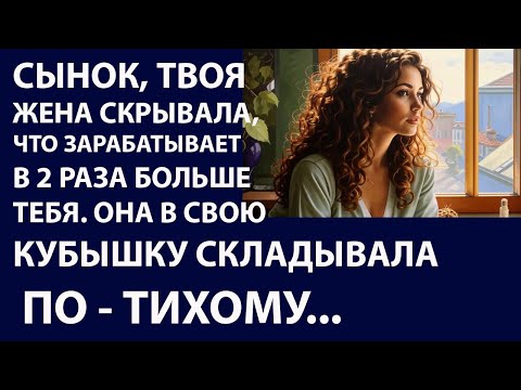 Видео: Истории из жизни Сынок твоя жена скрывала Аудио рассказы Жизненные истории