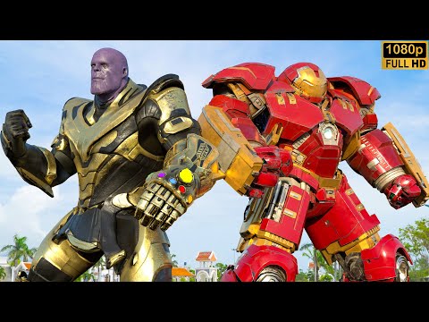 Видео: Верхнее движение: герой в броне Халкбастер против Халка | Мстители: Возраст Ультрона [HD]