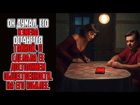 Видео: Он думал, его измена останется тайной  Я сделала ее достоянием общественности  На его юбилее