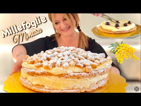 Видео: Быстрый и простой ТОРТ МИМОЗА МИЛЛЕФЕГЛИ со СЛОЁНЫМ ТЕСТОМ