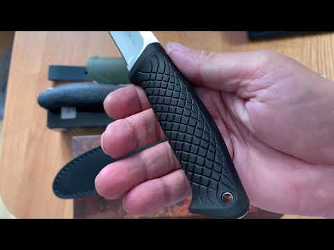 Видео: Сравнение двух ножей: 748 mg morakniv и STEEL WILL DRUID