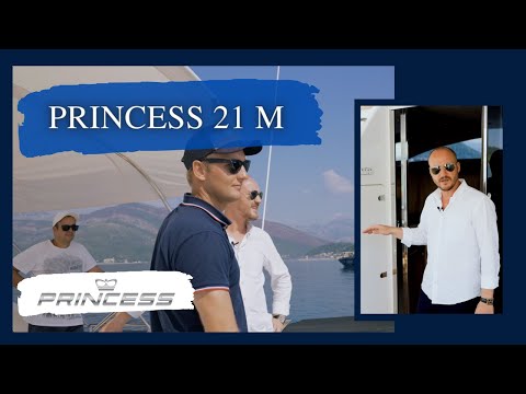 Видео: Princess 21M Обзор яхты. Купить яхту в Черногории. Ageev Yachts