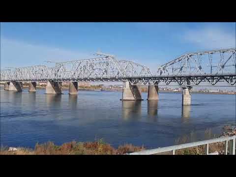 Видео: Прогулка на велосипеде. Красноярск. Октябрь 2023