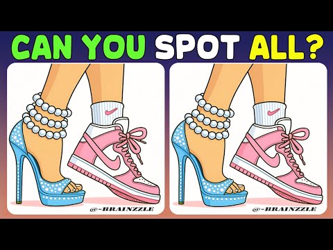 Видео: Найдите три отличия: сможете ли вы решить всё до истечения времени? [Найдите отличия]