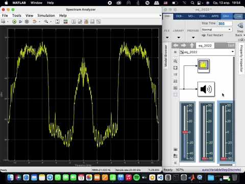 Видео: Семинар по ЦОС: Проектирование эквалайзера в Simulink