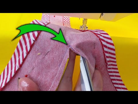 Видео: ✅Секрет шитья идеального V-образного выреза: этот трюк навсегда улучшит ваши навыки