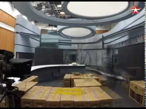 Видео: Новая студия новостей телеканала «Звезда» на панелях ORION