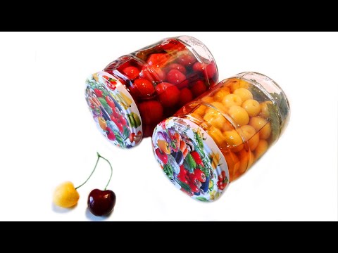 Видео: Маринованная черешня