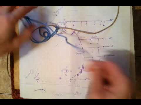 Видео: Перемёт перетяга рыбацкая снасть схема установки на реке. Часть-7 (окончание)