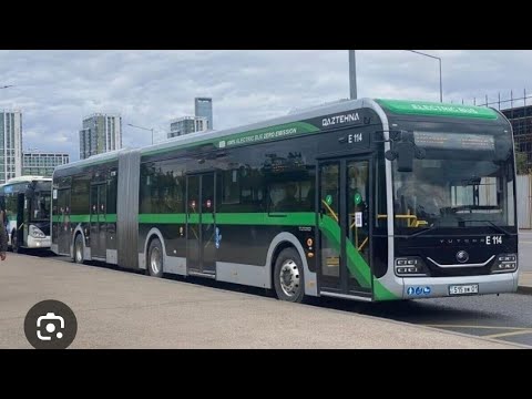 Видео: Как я буду добраться со школы домой. На автобусе yutong маршрут №71 с. Астана 