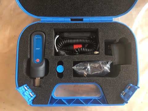 Видео: Датчик измерения вибрации и температуры SKF QuickCollect для промышленного оборудования.