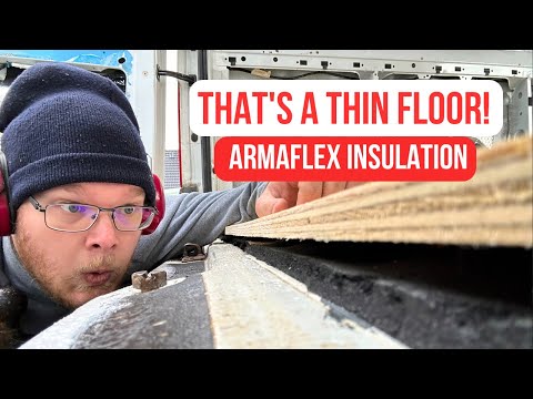 Видео: Шумоизоляция и создание СУПЕРТОНКОГО изолированного пола фургона | One Road - Эпизод 5