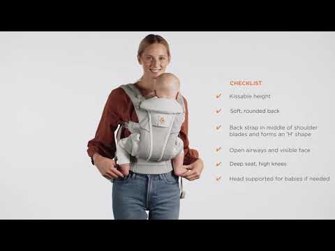 Видео: Как быстро надеть эргорюкзак Ergobaby OMNI Breeze