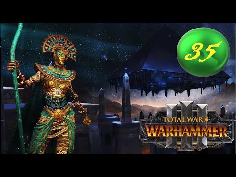 Видео: (SFO: Grimhammer III) Total War: Warhammer 3. # 35. Халида. Легенда.