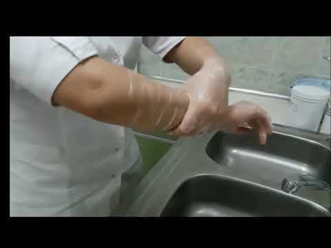 Видео: Хирургическая дезинфекция рук