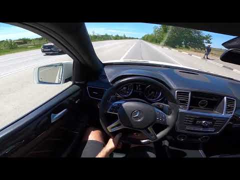 Видео: ML 63 AMG (w166) 5.5 biturbo (525 л.с.) обзор сразу после покупки