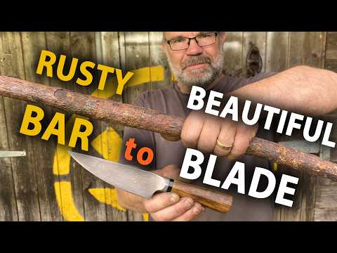 Видео: 300-летняя монтировка для красивого ножа