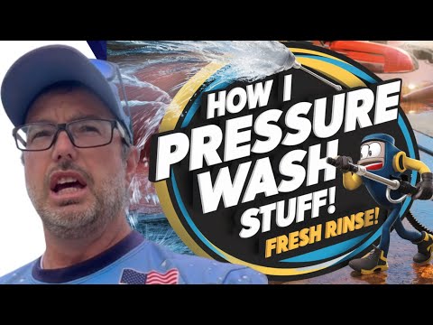 Видео: Как я мою под давлением. Машины производительностью 8 и 10 галлонов в минуту