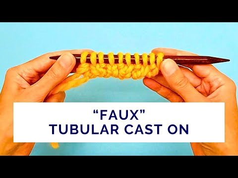 Видео: Аккуратный набор петель для резинки 1x1 — гораздо проще, чем трубчатый набор