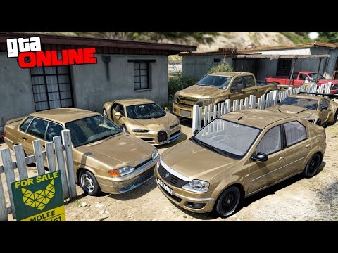 Видео: УГНАЛ КУЧУ ЗОЛОТЫХ ЧИТ ТАЧЕК В GTA 5! БИТВА ВОРОВ В ГТА 5 ОНЛАЙН!