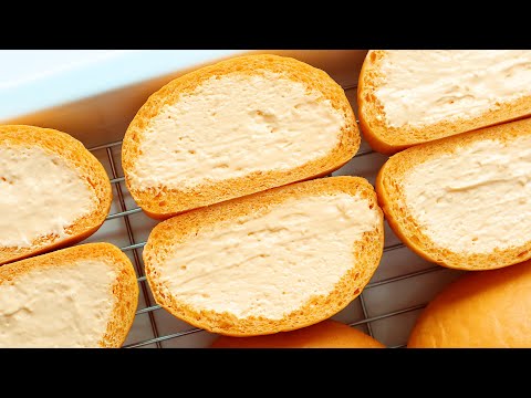 Видео: [Без замеса] Советы по заливке крема! Глубокий вкус сыра! Рецепт сырно-кремового хлеба