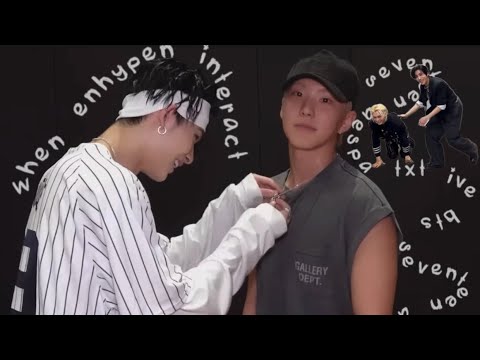 Видео: когда enhypen встречает других людей/идолов (кряк-версия)