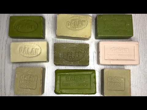 Видео: ASMR 🎶Cutting soap 🧼💚DALAN🧼💚Резка мыла Далан 🔪🎶🤤