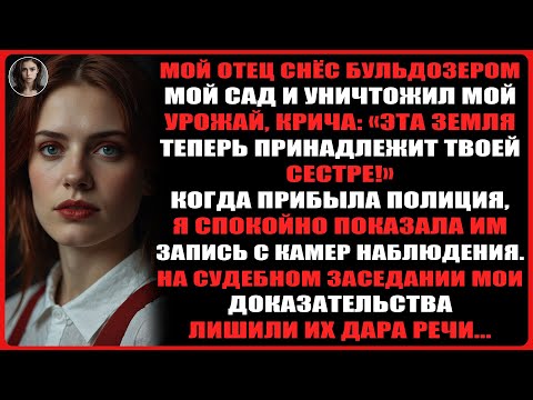 Видео: Мой отец снёс бульдозером мой сад и уничтожил мой урожай, крича: «Эта земля теперь принадлежит...!»