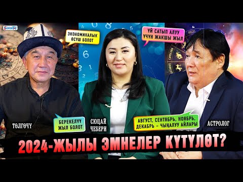 Видео: 2024-жылы сизди эмнелер күтөт?