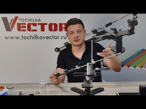 Видео: Заточка ножа Prime сталь D2, исправление носика, точим в пару абразивов