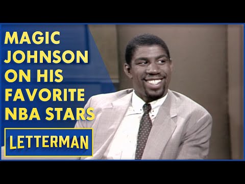 Видео: Мэджик Джонсон рассказывает о своих любимых игроках НБА | Леттерман